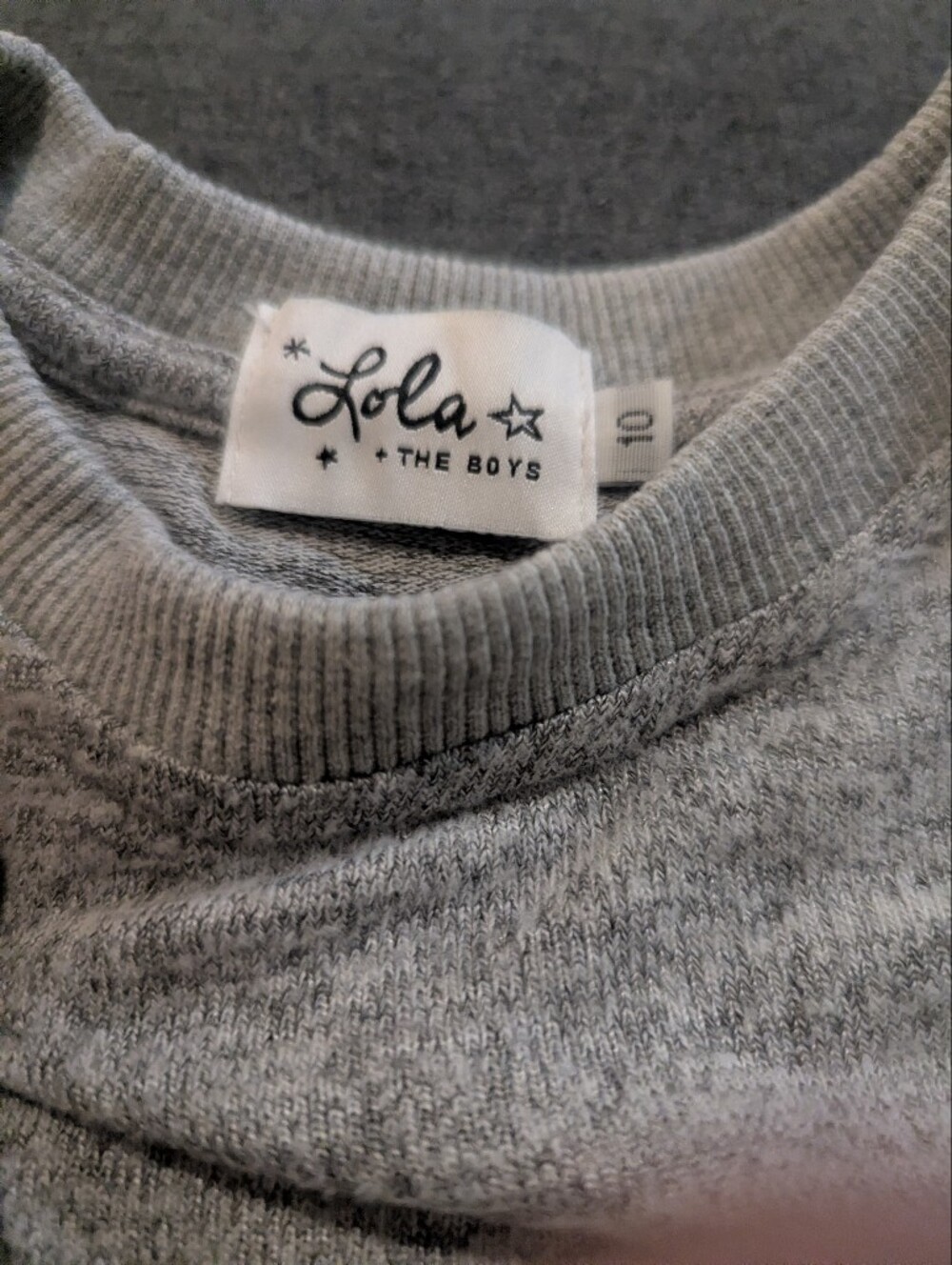 Lola + The Boys Rainbow Sequin Sweatshirt - Picture 2 of 3